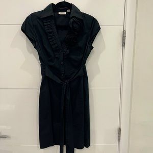 Black casual dress